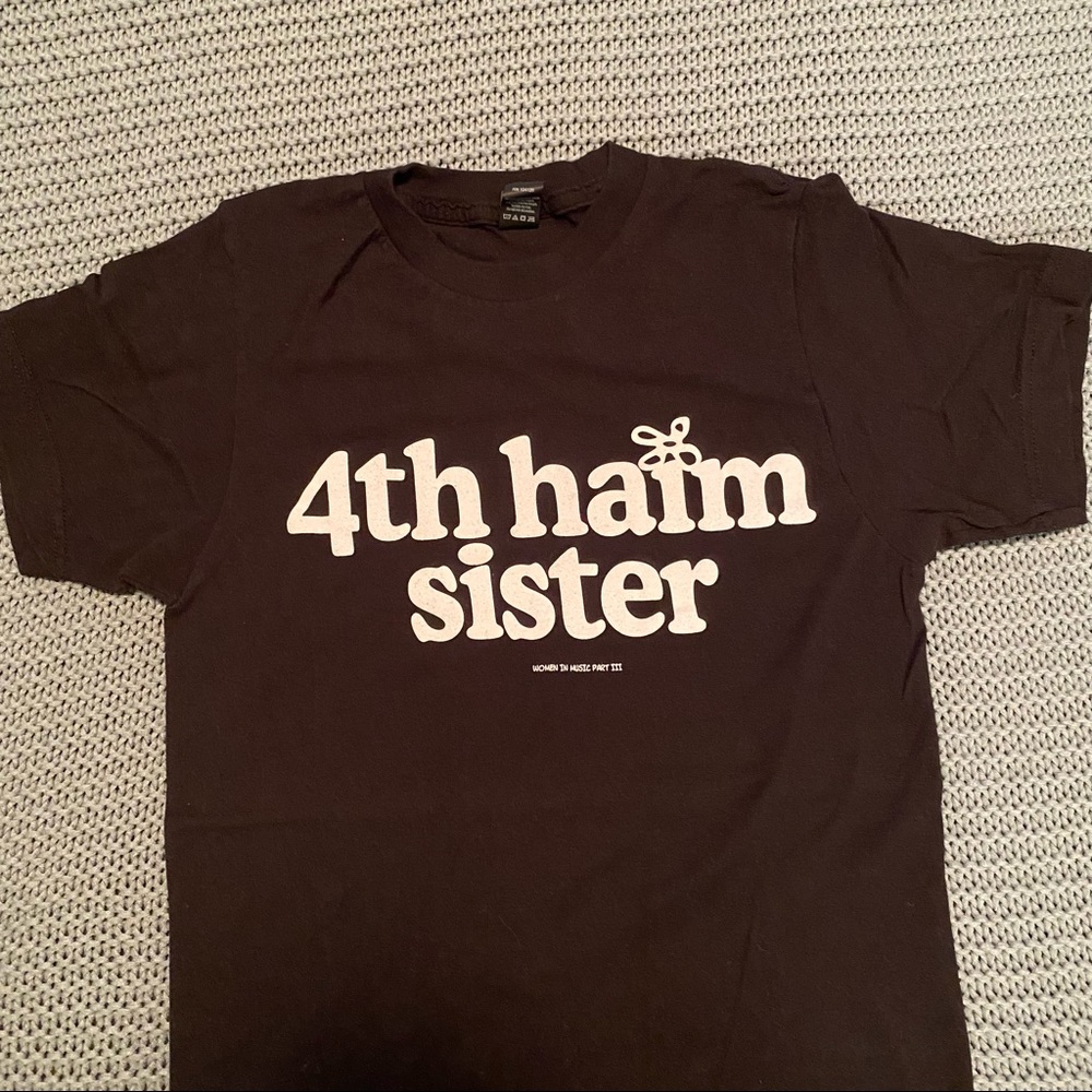 HAIM band shirt